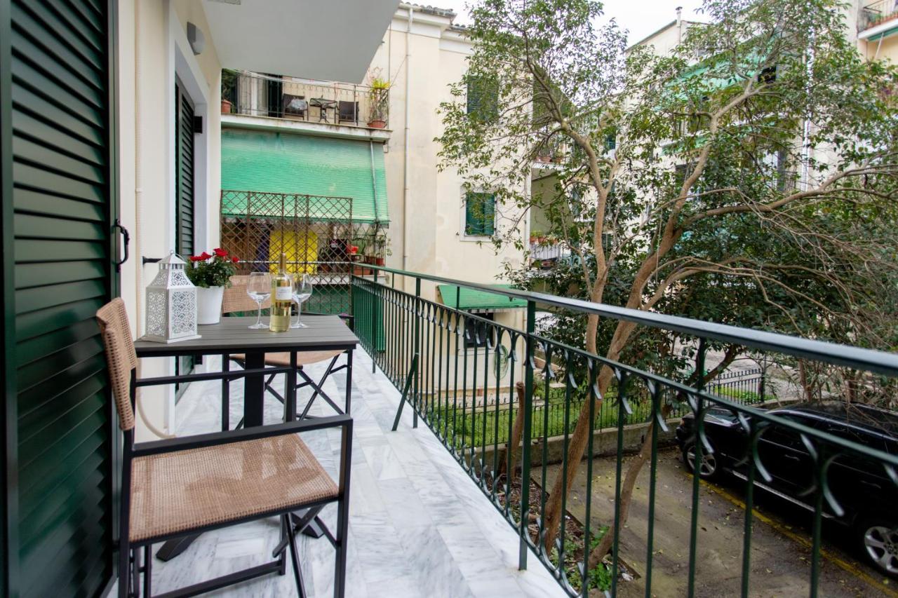 Luxury Apartment In Garitsa Bay Corfu  Buitenkant foto